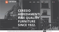 Desktop Screenshot of ceresio.it